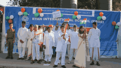 Republic day - Ryan International School, Hal Ojhar